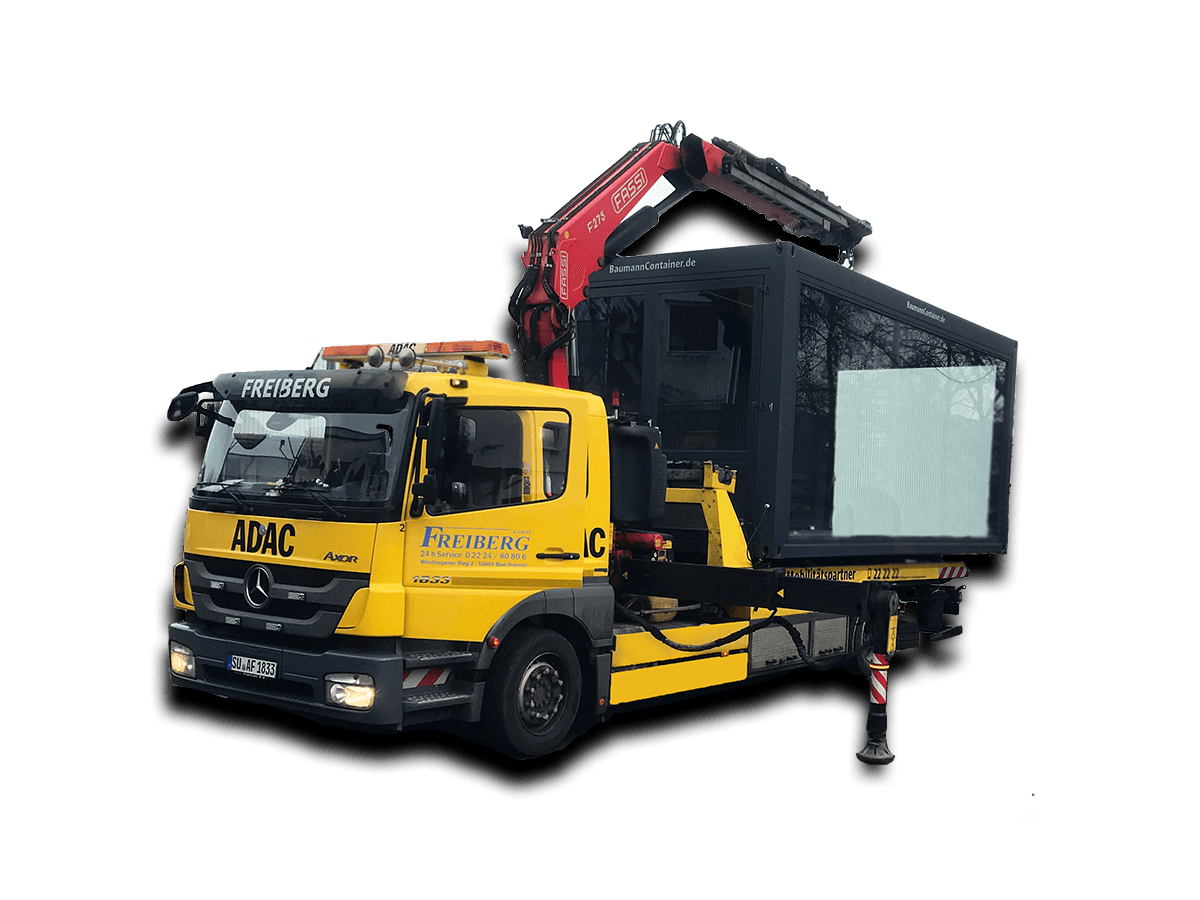 Transport Baumaschinen